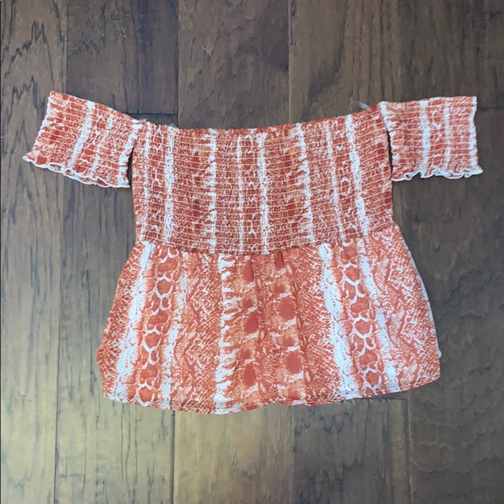 off the shoulder top